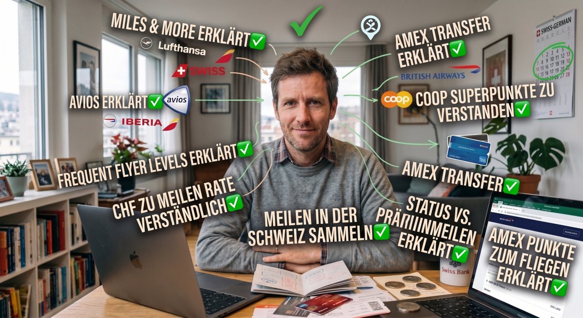 Flüge und Meilen sammeln